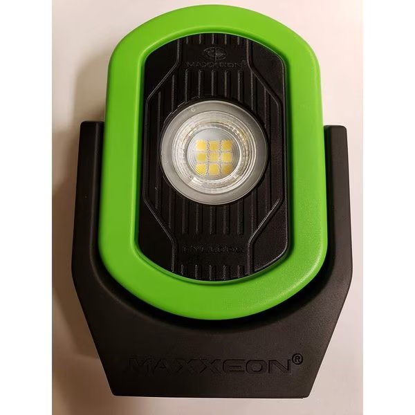 720 Lumen Hiviz Green Cyclops Rechargeable Work Light, Maxxeon Lighting, Mfr#: MA99173
